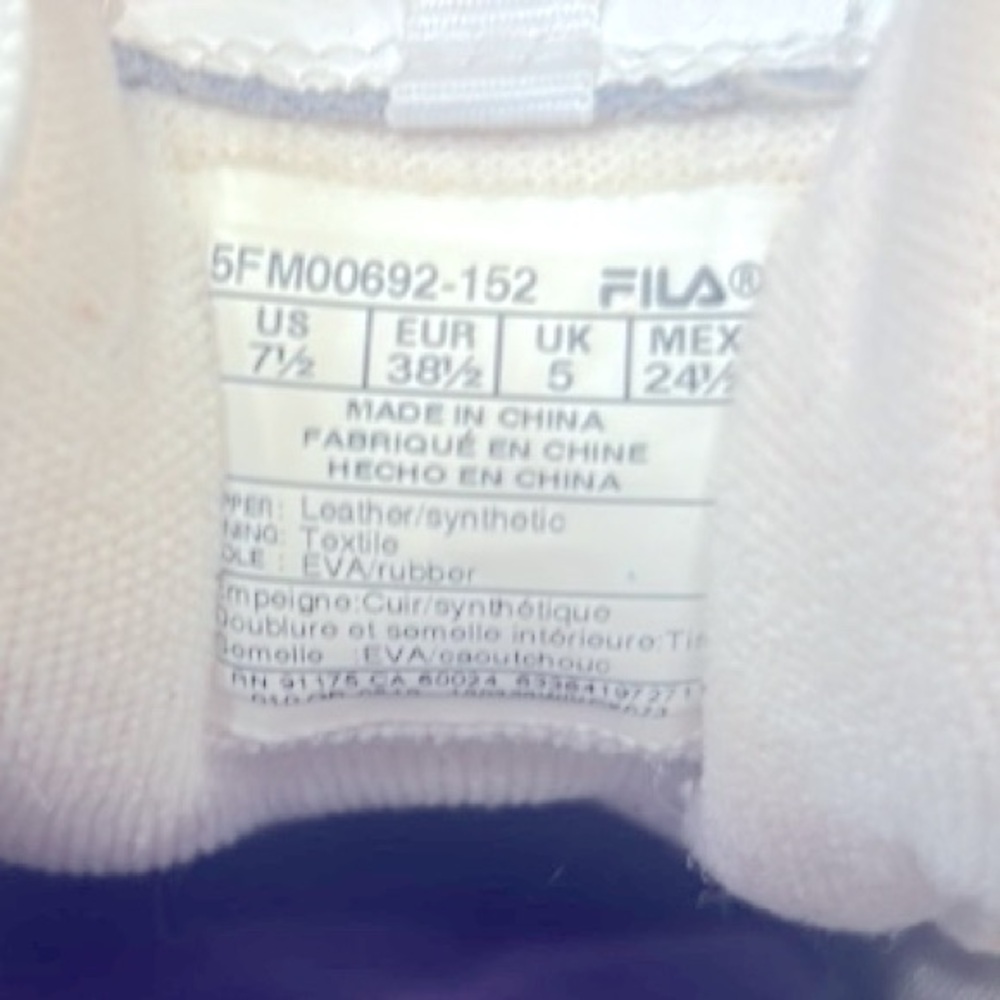 Fila Disruptor 2 Bright Fade Platform Sneaker Purple White Size 7.5 - Picture 9 of 11